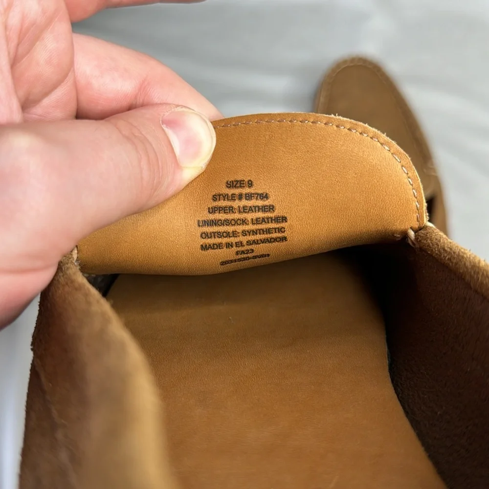 J. Crew Factory Suede Driving Loafers